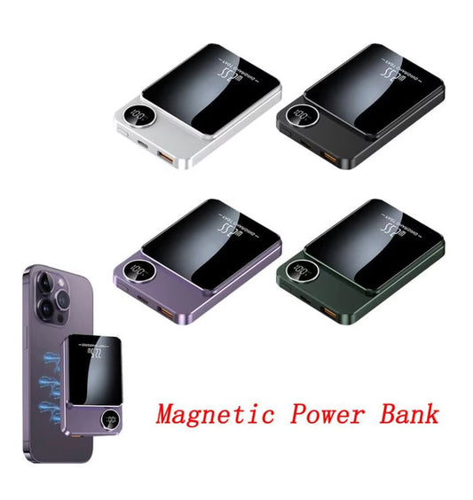 Power Bank-Magnetic/LCD Display/10000mAh/Fast Charging
