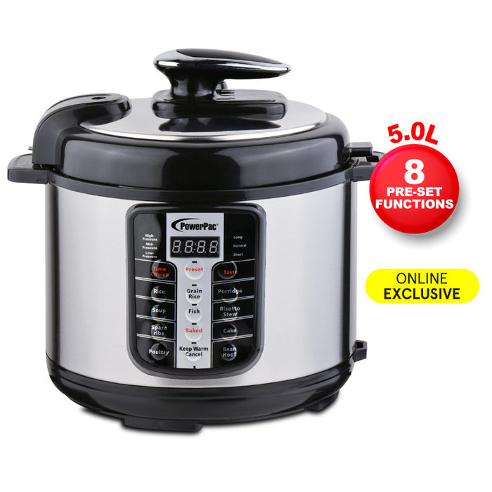 PowerPac 5L Electric Pressure Cooker 5.0L (PPC511)