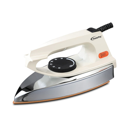PowerPac Heavy Dry Iron with Temperature control 1.3KG (PPIN1125)