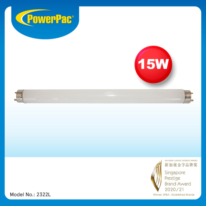 PowerPac Mosquito killer Lamp, Mosquito Replacement Lamp, Replacement Tube 15W (2322L)