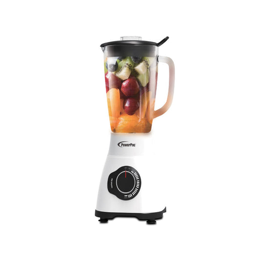 PowerPac Professional High Power Blender, Bubble Tea Blender, Commercial Blender with Glass Jug 1200W (PPBL800)
