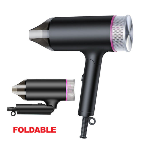 PowerPac Turbo Travel Hair Dryer, Foldable Hair Dryer, 1600W (PPH2600)