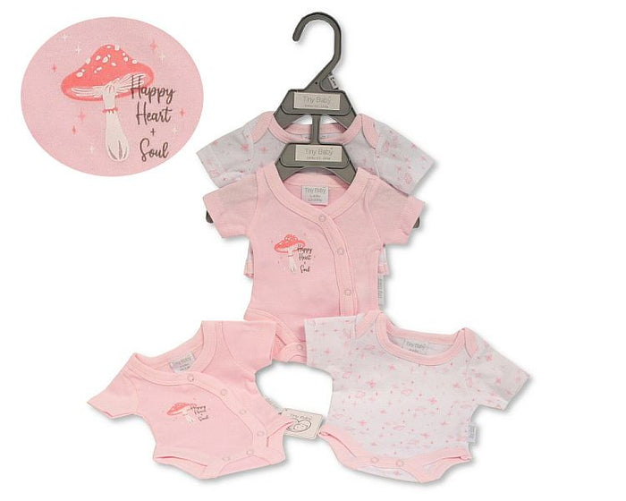 Premature Baby Girls Bodyvest 2 Pack (3-5lbs) (PK6) Pb-20-393p
