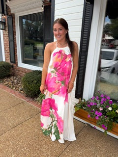 Printed Flowy Maxi