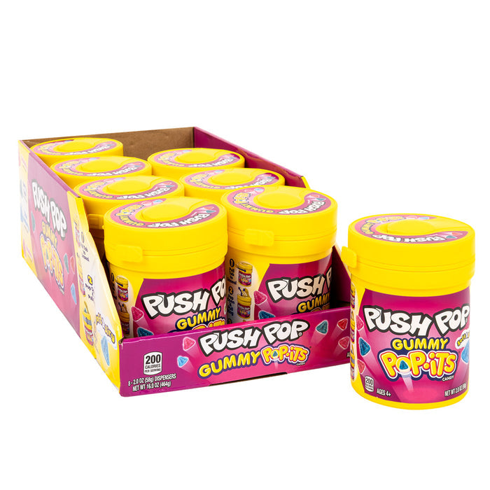 Push Pop Gummy Pop Its Candy - 8 Count