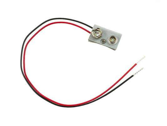 Quality 9V Cable (22 AWG, 6.5") [Discontinued] by ModMyPi - The Pi Hut
