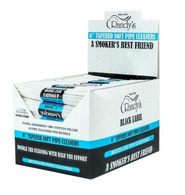 Randy's 6" Tapered Soft Pipe Cleaners 48ct