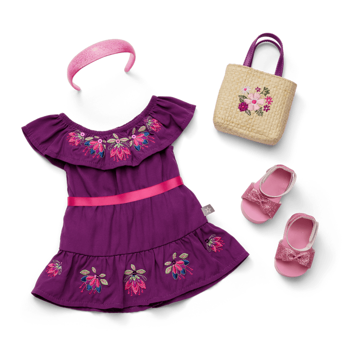 Raquel's™ Beach Party Dress for 18-inch Dolls (Girl of the Year™ 2026)