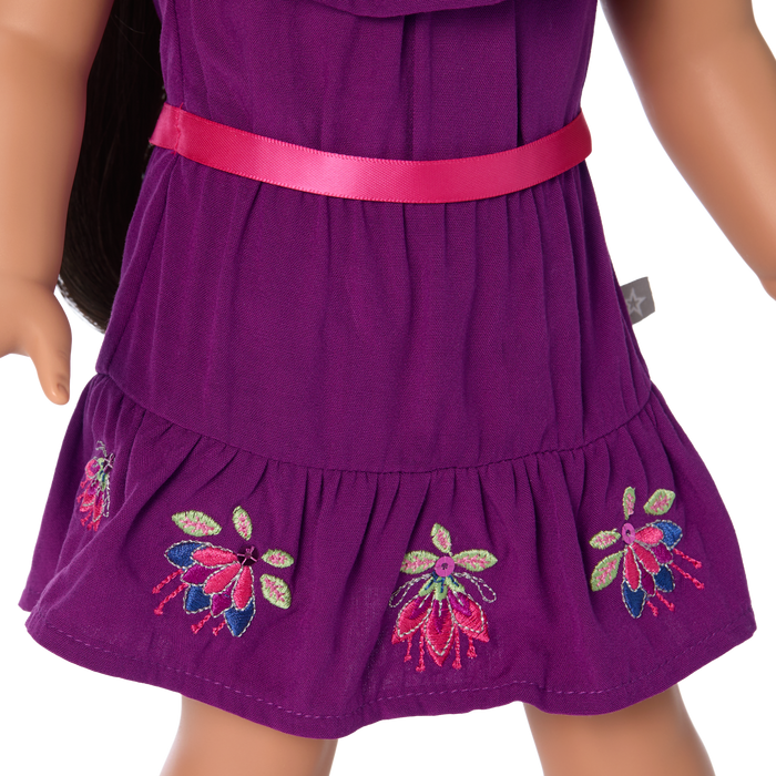 Raquel's™ Beach Party Dress for 18-inch Dolls (Girl of the Year™ 2026)