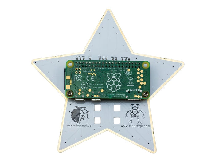 Raspberry Pi Christmas Tree Star [Discontinued] by ModMyPi - The Pi Hut