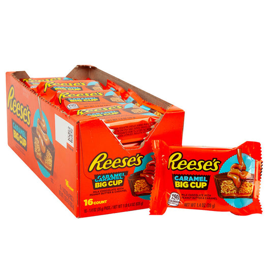 Reese's Big Cup Caramel Peanut Butter Cups - 16 Count