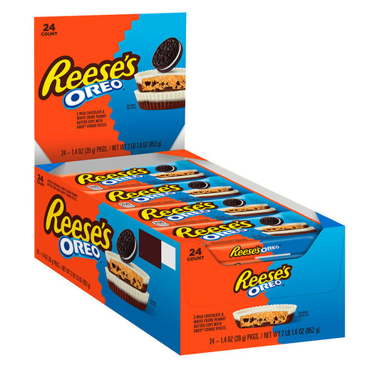 Reese's Oreo Peanut Butter Cups Candy - 24 Count