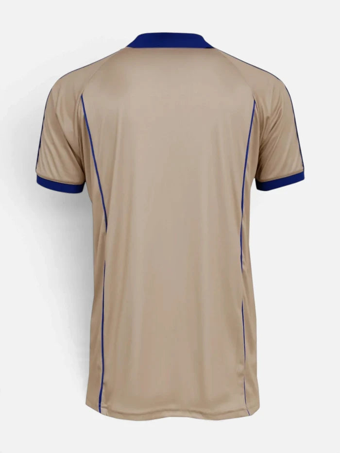 Remera Kappa 222 Banda Jersey Beige-Azul France