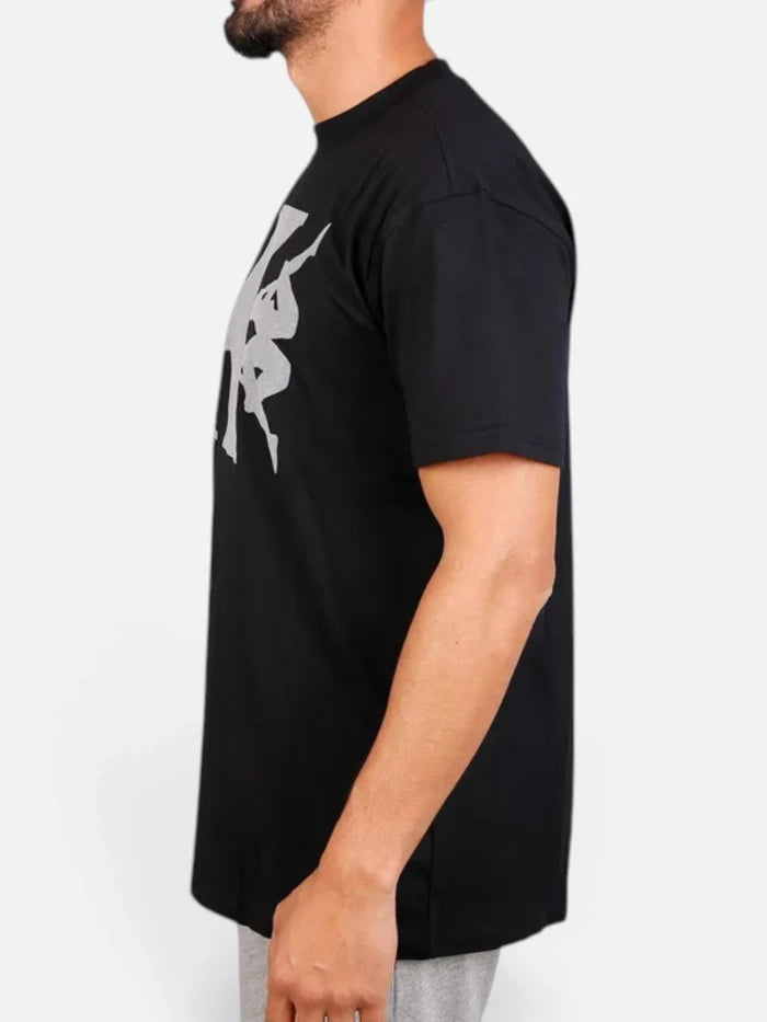 Remera Kappa Authentic Mally Negro