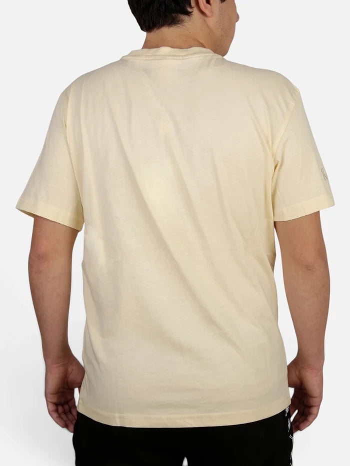 Remera Kappa Authentic Tahitix Beige Biscuit