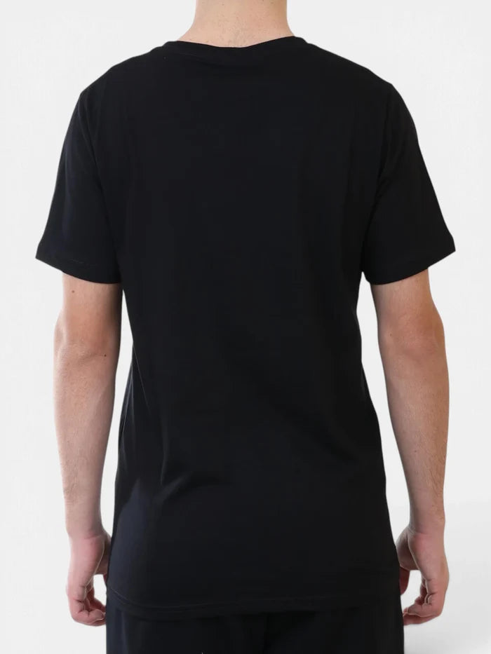 Remera Kappa Authentic Tahitix Negro