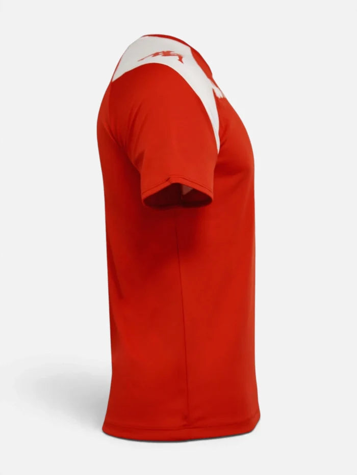 Remera Kappa Kappa4football  Loreto Rojo Blanco