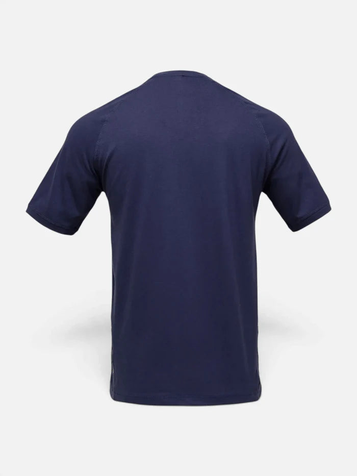 Remera Kappa Logo Syaro T-Shirt Azul Marine