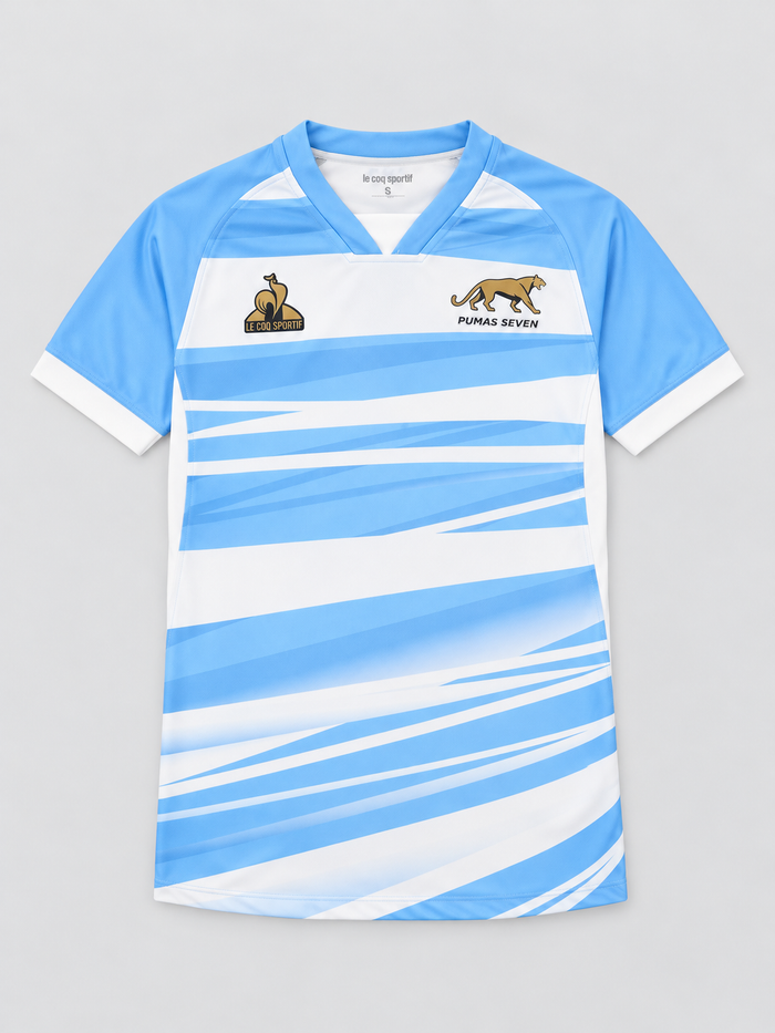 Remera Le Coq Sportif Pumas Seven Maillot Match 26 Celeste