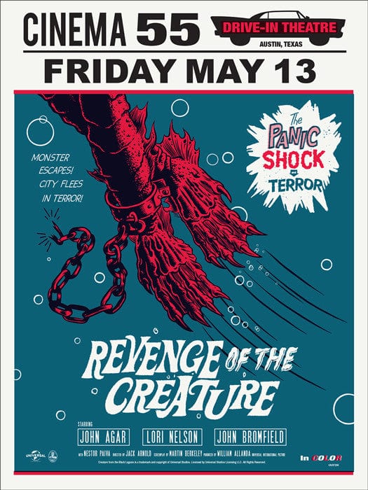 Revenge of the Creature Morning Breath poster