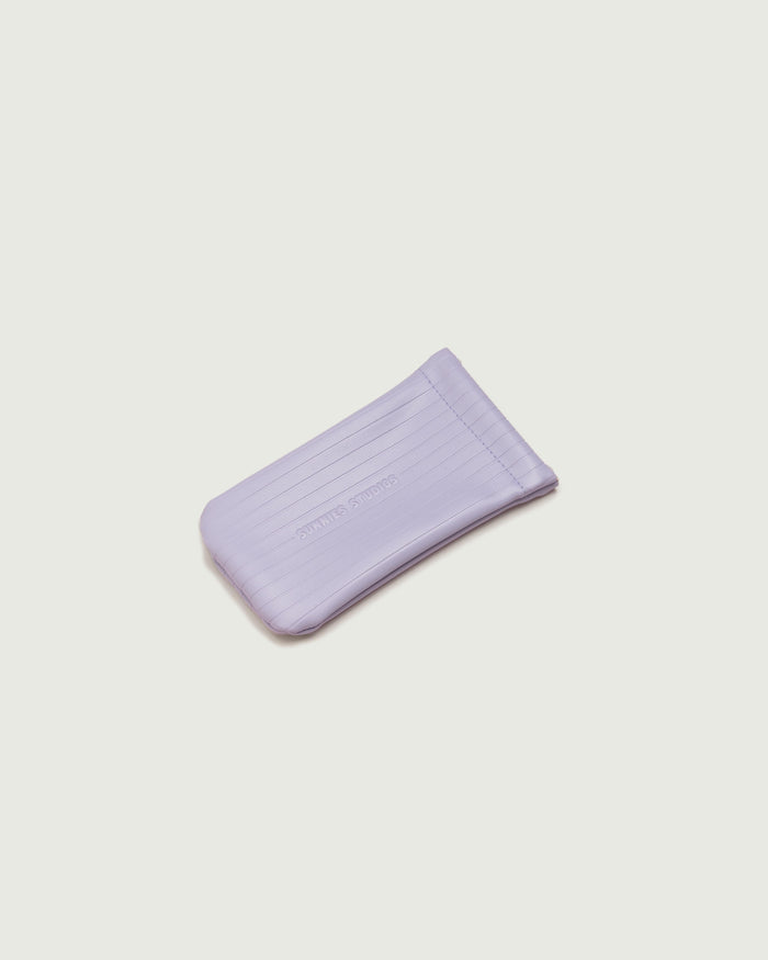 Berry::Ribbed Sac Eyewear case purple  top