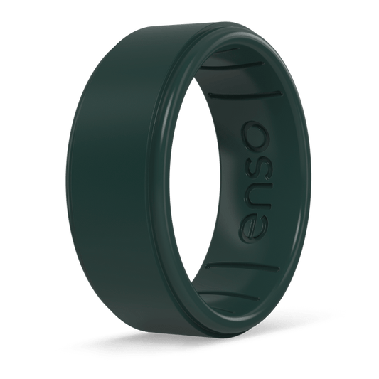 Rise Silicone Ring - Forest Green