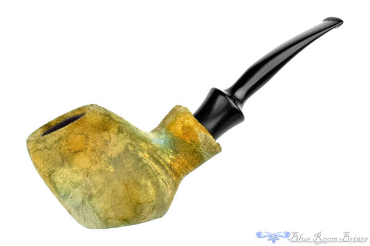 Blue Room Briars is proud to present this Ron Smith Pipe Bent Driftwood Egg Sitter with Plateau