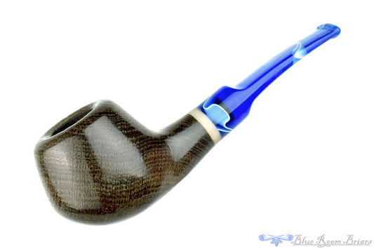 Blue Room Briars is proud to present this Ron Smith Pipe Bent Morta Apple with Acrylic