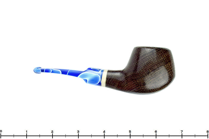 Blue Room Briars is proud to present this Ron Smith Pipe Bent Morta Apple with Acrylic