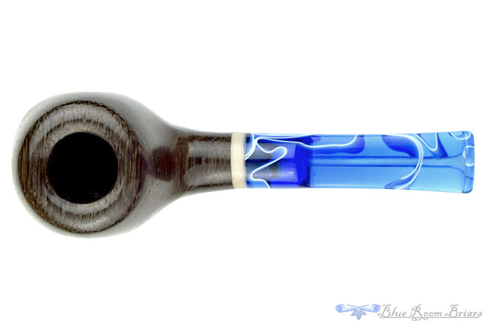 Blue Room Briars is proud to present this Ron Smith Pipe Bent Morta Apple with Acrylic