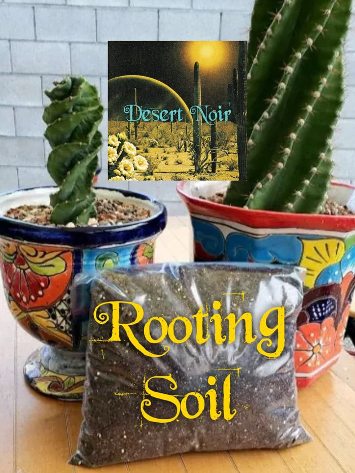 Rooting Soil, Desert Noir, proprietary blend, cactus, propagation, succulents