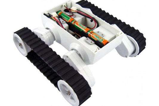 Rover 5 Tank Chassis (2 motors) [Discontinued] by Dagu - The Pi Hut