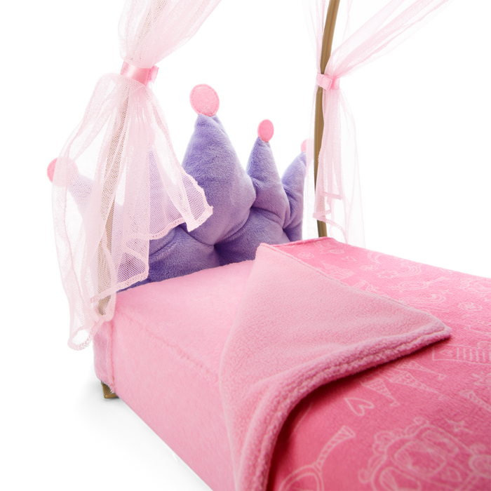 Royal Canopy Bed for WellieWishers™ Dolls