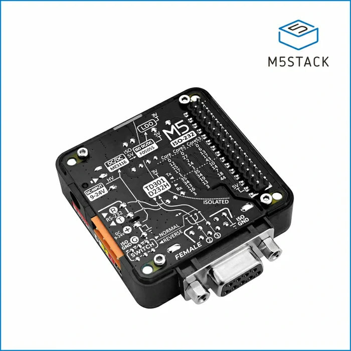 RS232 Module 13.2 with DB9 Female Connector - m5stack-store