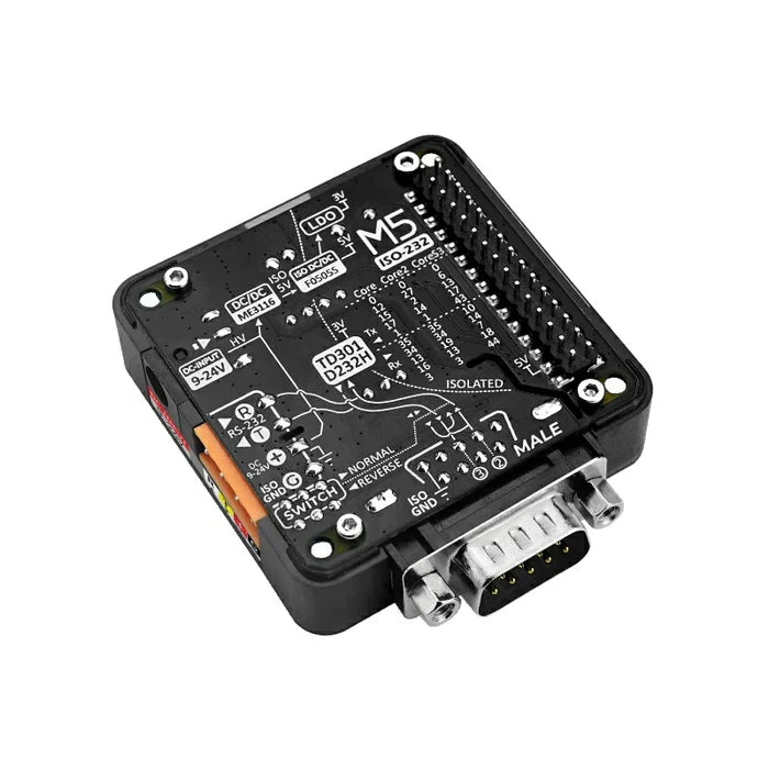 RS232 Module 13.2 with DB9 Male Connector - m5stack-store