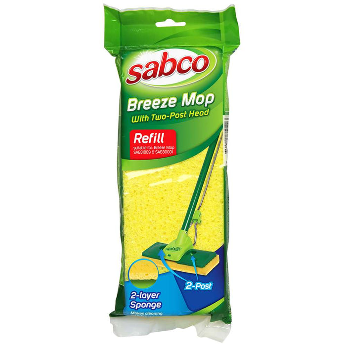 Sabco Breeze 2 Sponge Mop Refill (2 Pack)