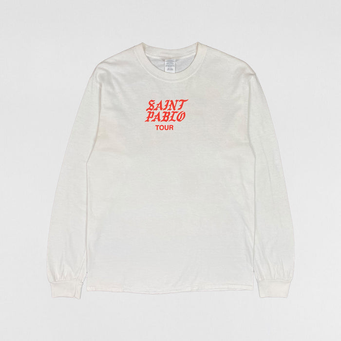 Saint Pablo Tour 2016 General Admission Long Sleeve In White