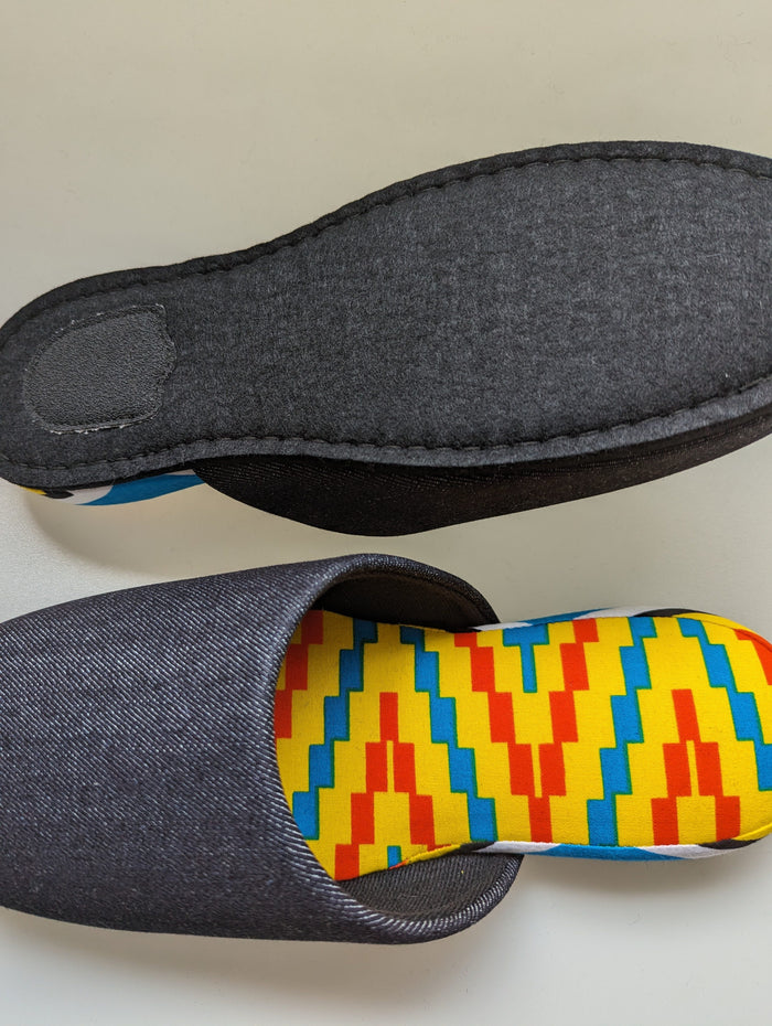 SALE Large | Denim Mix Slippers 2023AW-L03 - Heiwa Slipper