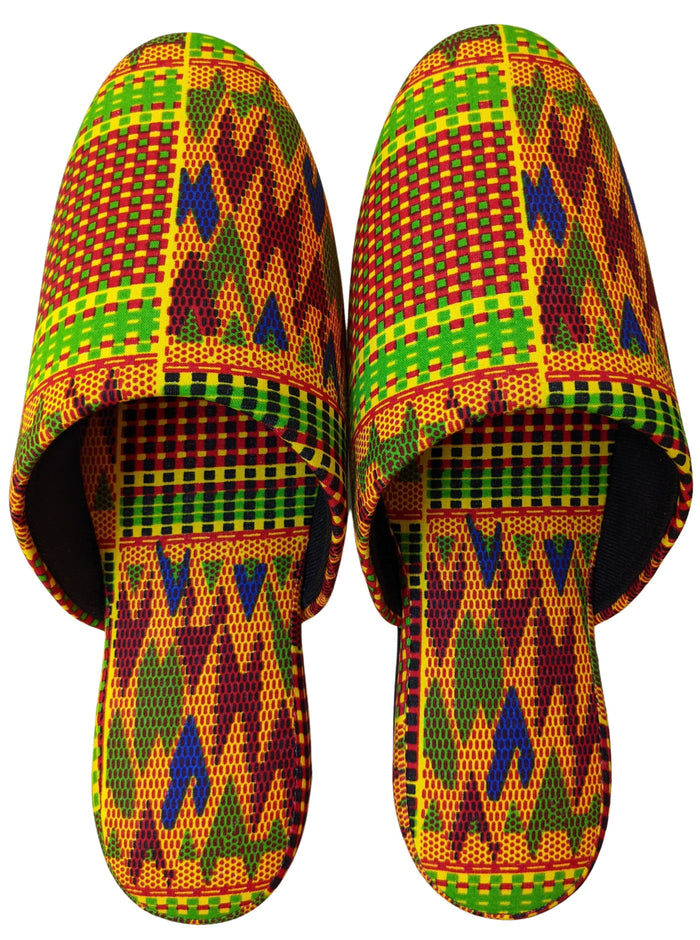 SALE XL Batik Mix Print Allover Slippers 2021AW-XL01 [Size: XL] XL01 - Heiwa Slipper