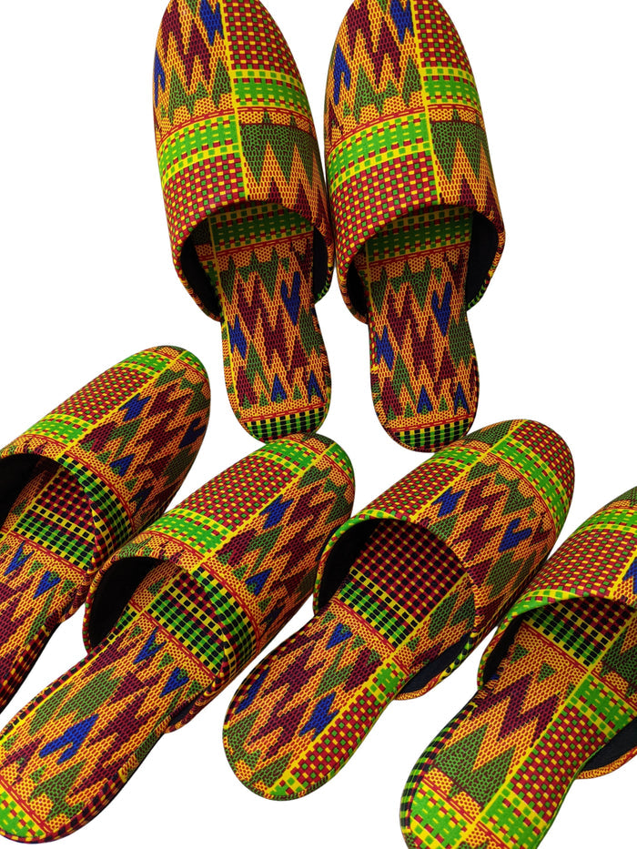 SALE XL Batik Mix Print Allover Slippers 2021AW-XL01 [Size: XL] XL01 - Heiwa Slipper
