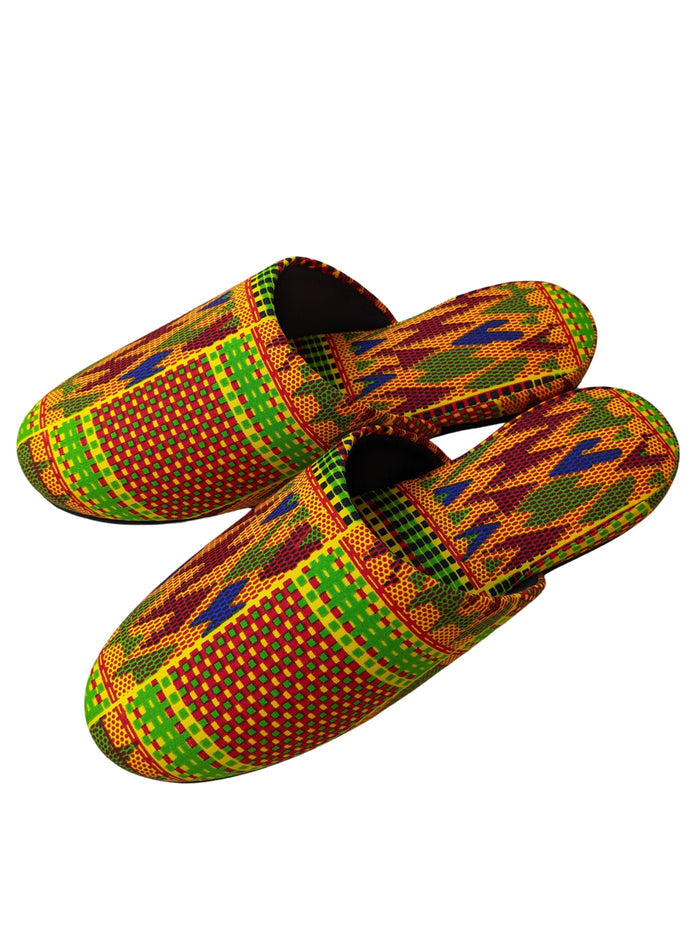 SALE XL Batik Mix Print Allover Slippers 2021AW-XL01 [Size: XL] XL01 - Heiwa Slipper