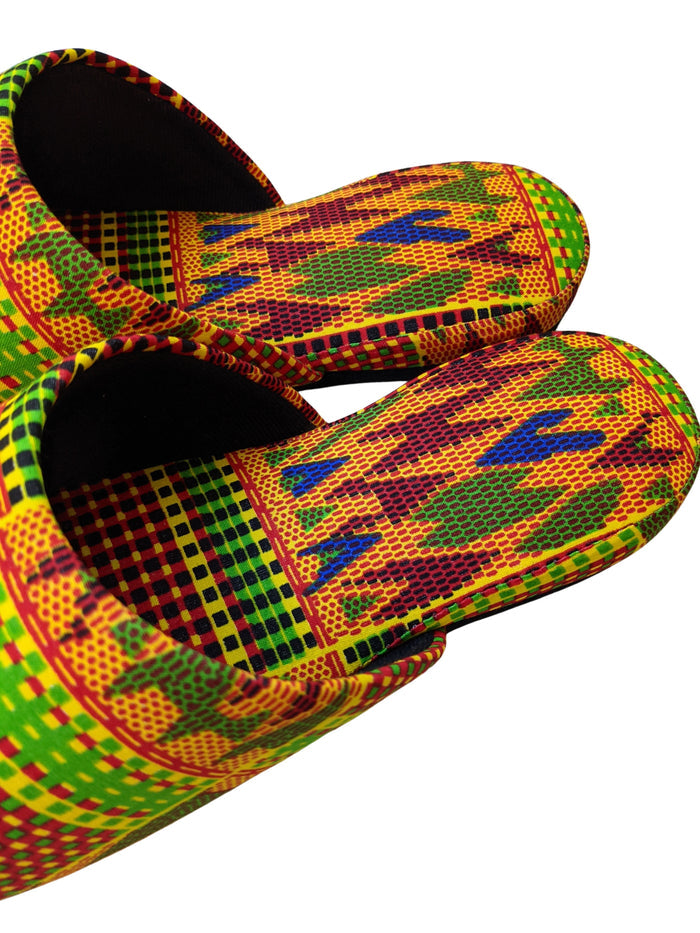SALE XL Batik Mix Print Allover Slippers 2021AW-XL01 [Size: XL] XL01 - Heiwa Slipper
