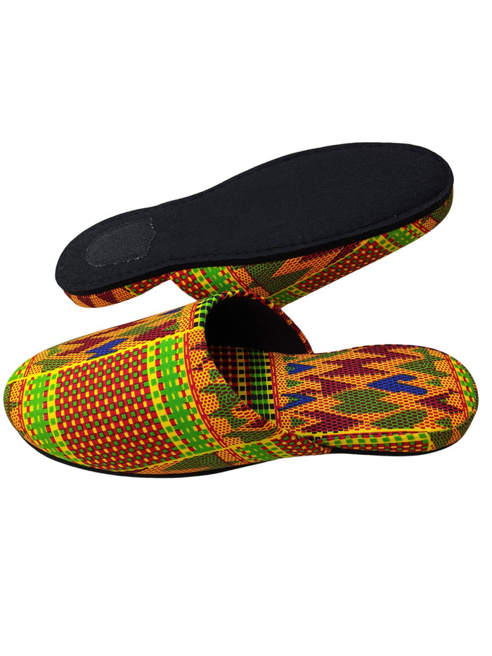 SALE XL Batik Mix Print Allover Slippers 2021AW-XL01 [Size: XL] XL01 - Heiwa Slipper