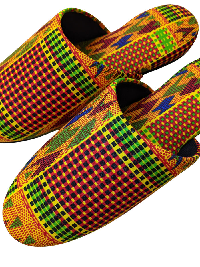 SALE XL  Batik Mix Print Allover Slippers 2021AW XL02 [Size XL] XL02 - Heiwa Slipper