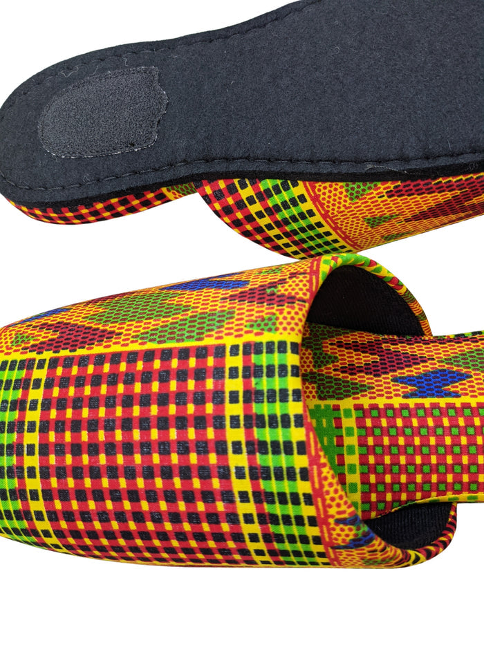SALE XL  Batik Mix Print Allover Slippers 2021AW XL02 [Size XL] XL02 - Heiwa Slipper