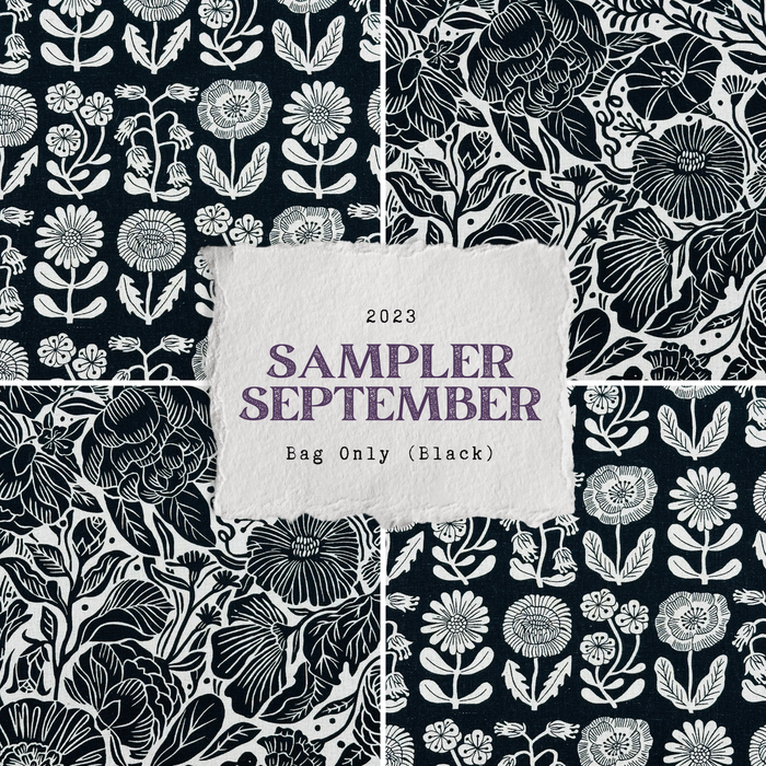 Sampler September 2023 - Black Project Bag Set Only