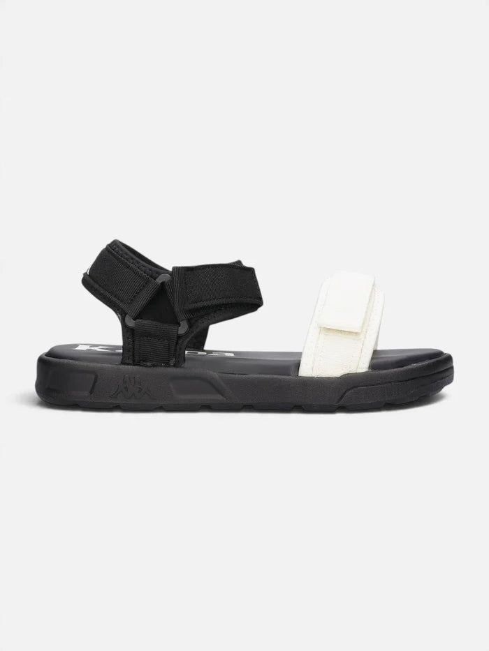 Sandalias Kappa Authentic Cloty 1 Negro Blanco Off