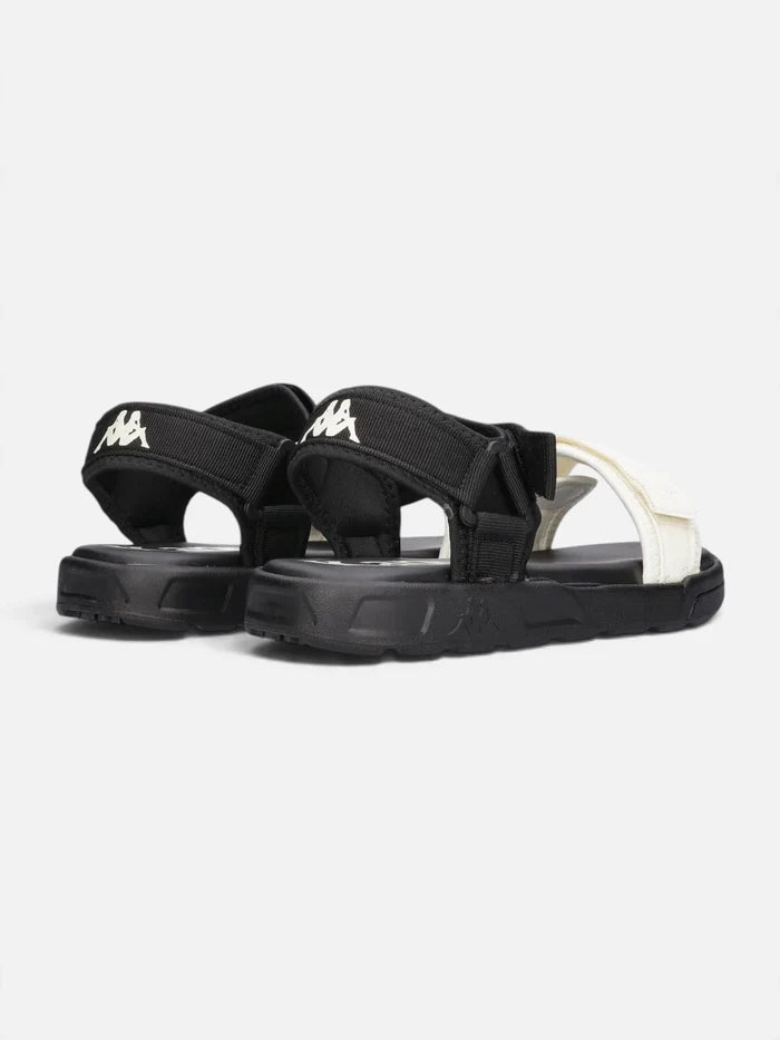 Sandalias Kappa Authentic Cloty 1 Negro Blanco Off