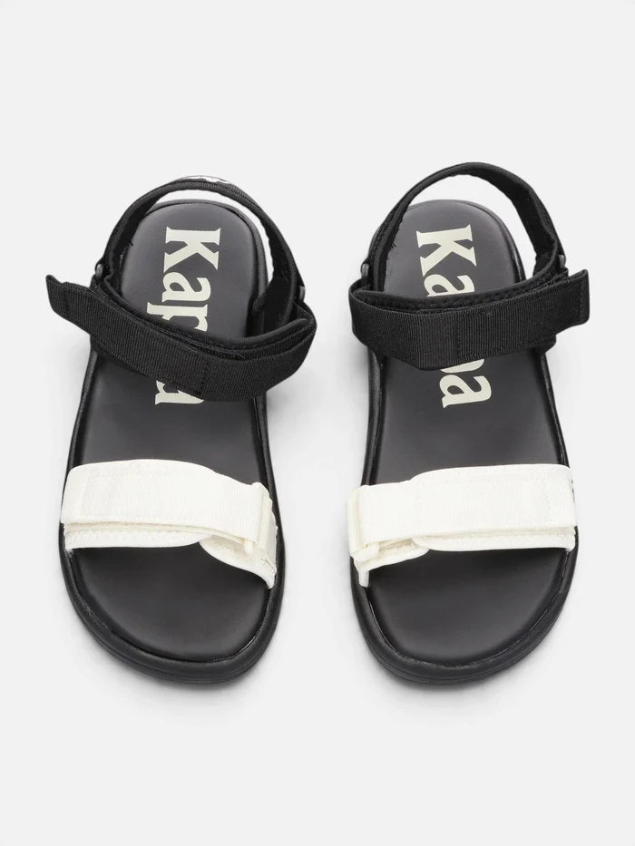 Sandalias Kappa Authentic Cloty 1 Negro Blanco Off