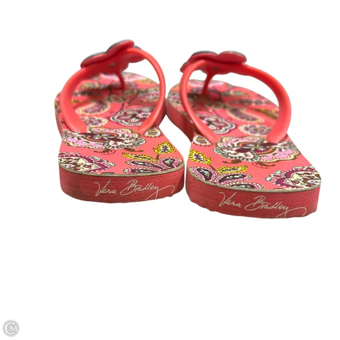 Sandals Flats By Vera Bradley In Pink, Size: 6